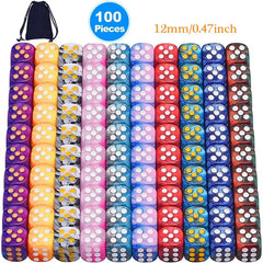 Dados de doble tono Dynasty de 16 mm con borde redondo