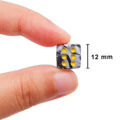 Dados de doble tono Dynasty de 16 mm con borde redondo