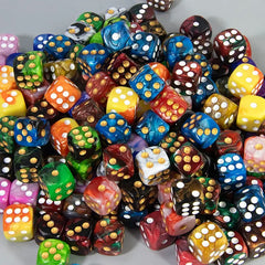 DualTone Dice Dynasty-16mm Borda Redonda