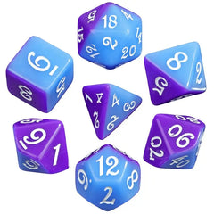 Dual-Tone Layered Dice Set 70Pcs