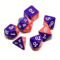 Dual-Tone Layered Dice Set 70Pcs