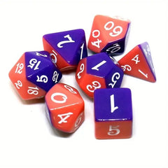 Dual-Tone Layered Dice Set 70Pcs