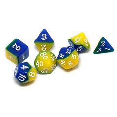 Dual-Tone Layered Dice Set 70Pcs
