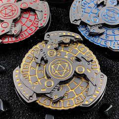 Relic Spinners: Celestial Gilding Edition DND Dice