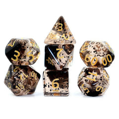 Conjunto de dados pretos Confetti Skyburst