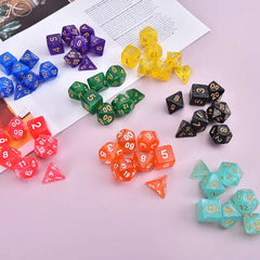 Chromatic Vortex Dice Gallery 105Pcs