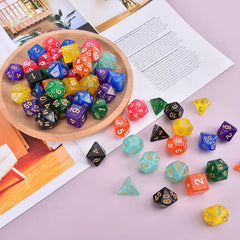 Chromatic Vortex Dice Gallery 105Pcs