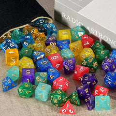 Chromatic Vortex Dice Gallery 105Pcs
