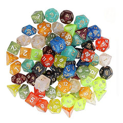 Chromatic Vortex Dice Gallery 105Pcs