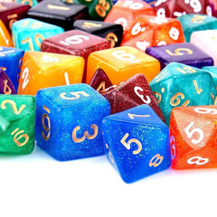 Chromatic Vortex Dice Gallery 105Pcs