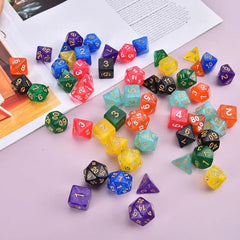 Chromatic Vortex Dice Gallery 105Pcs