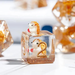 Conjunto de dados de ouriço Acorn Roller da Biome Vaults