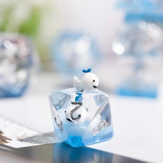 Biome Vaults Sapphire Wave Whale Dice