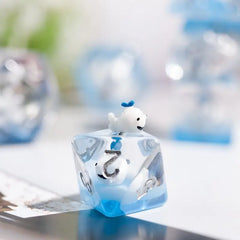 Biome Vaults Sapphire Wave Whale Dice