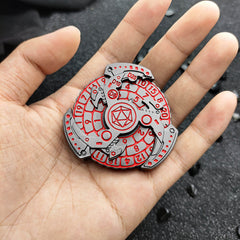 Relic Spinners: Forgeheart Ember Edition - Red DND Dice