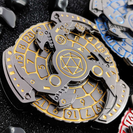 Relic Spinners: Celestial Gilding Edition DND Dice