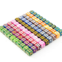 DualTone Dice Dynasty-16mm Borda Redonda