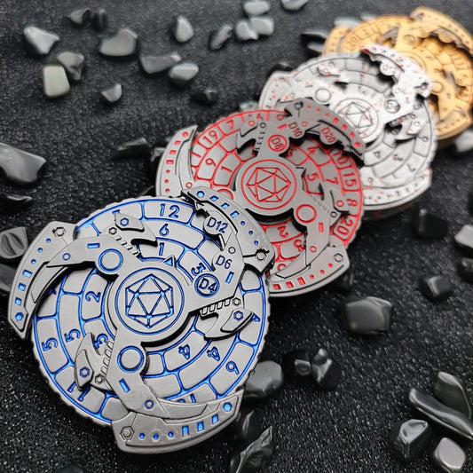 Relic Spinners: Frostbite Citadel Edition DND Dice