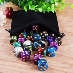 DualTone Dice Dynasty-16mm Borda Redonda