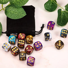 DualTone Dice Dynasty-16mm Borda Redonda