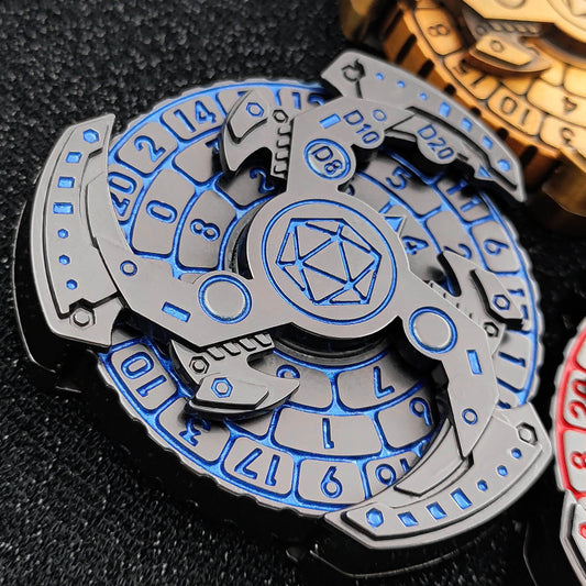 Relic Spinners: Frostbite Citadel Edition DND Dice