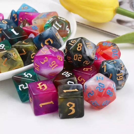 Aetherglow Gradient Vault Dice