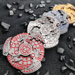 Relic Spinners: Forgeheart Ember Edition - Red DND Dice