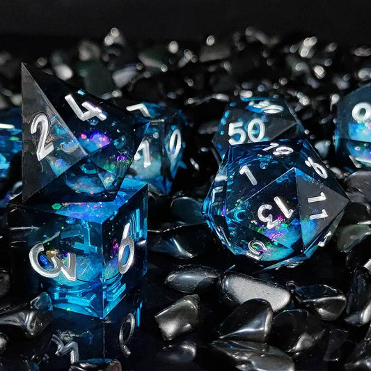 Conjunto de dados de resina Midnight Galaxy 