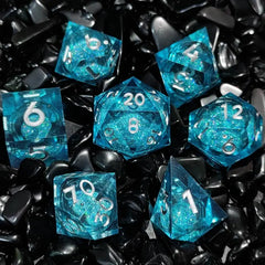 Dados de núcleo líquido de onda abissal