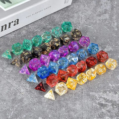 Confetti Skyburst DND Dice Treasury 42Pcs