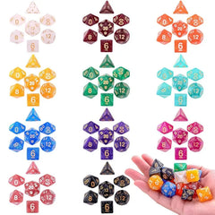 Chromatic Vortex Dice Gallery 105Pcs