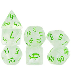 Conjunto de dados Stardust Glyph Glitter Green 