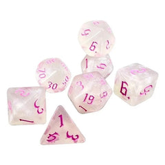 Conjunto de dados Stardust Glyph Glitter Pink 