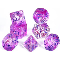 Conjunto de dados roxos Confetti Skyburst 