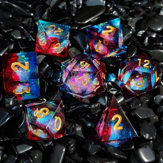 Conjunto de dados de núcleo líquido de lava vs oceano 