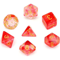 Dual-Tone Volcanic Dice Set
