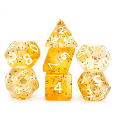 Conjunto de dados amarelos Confetti Skyburst 