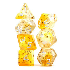 Conjunto de dados amarelos Confetti Skyburst 