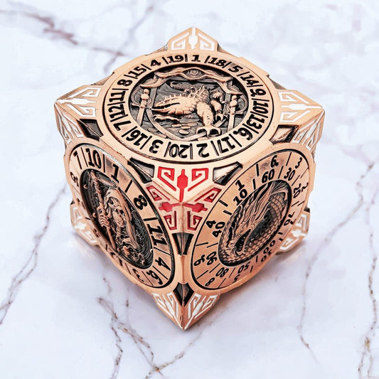 Spincore Legends: Forgeheart Metal Gyro Dice